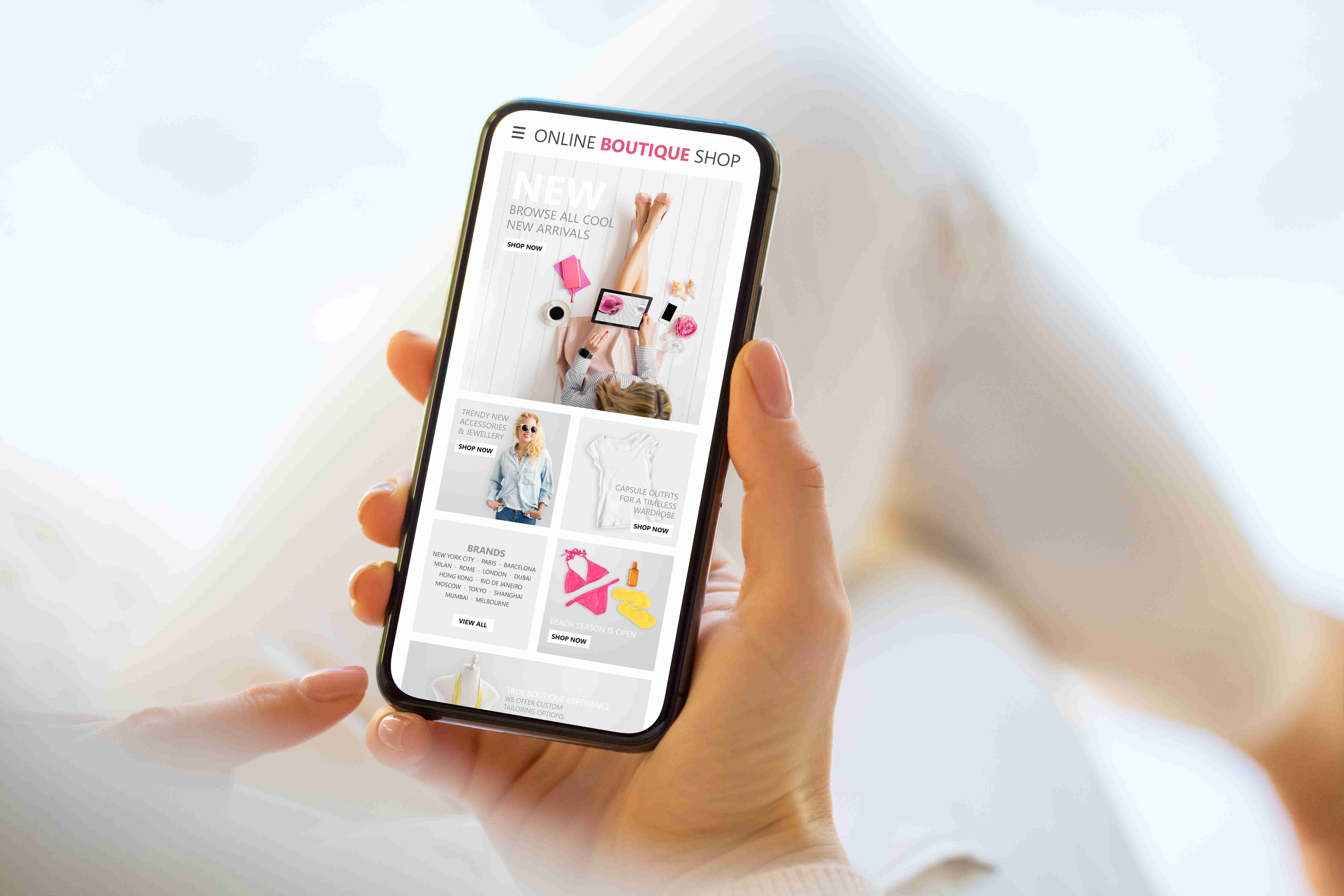 Mobiel winkelen is de norm